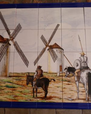 Mural de Cerámica "La Mancha"