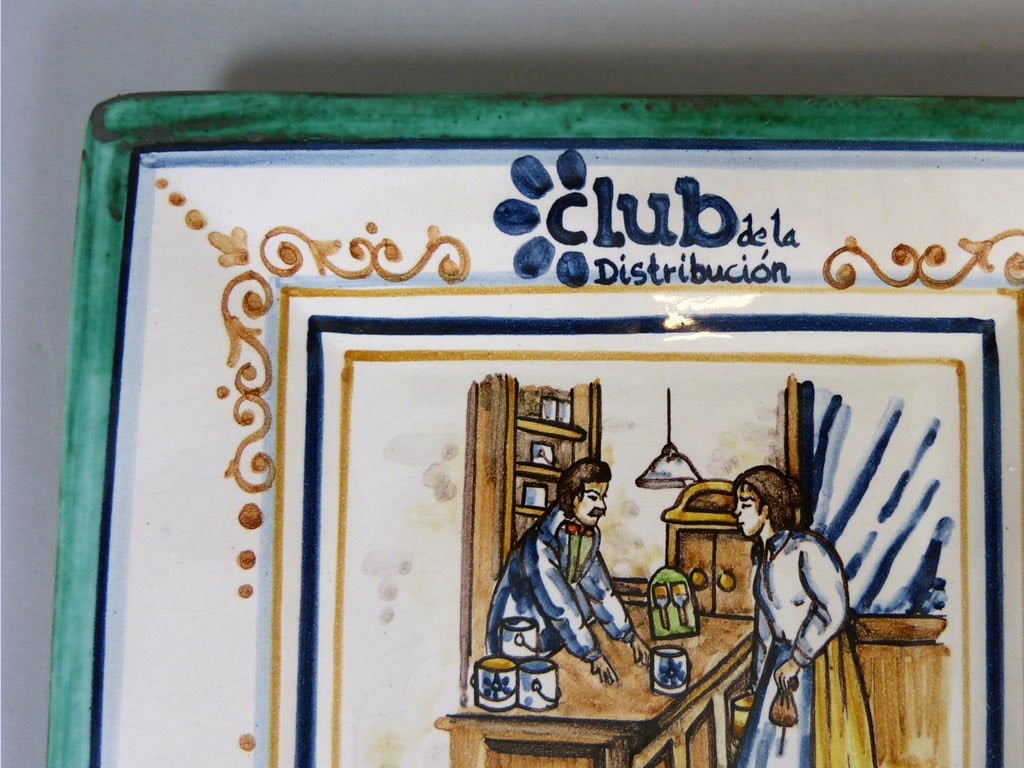 Bandeja de Cerámica Oficio Personalizado Bruguer