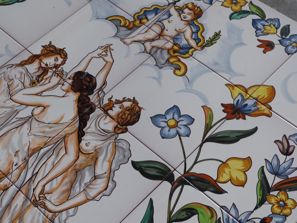 Mural de Cerámica Boticheli
