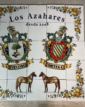Mural de Cerámica "Los Azahares"